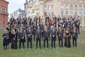 Orchester "Riga" im Konzert "Bach. Riga. Nördliche Länder"